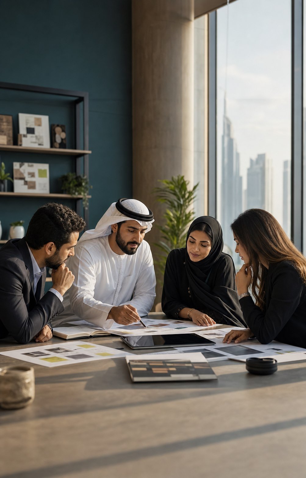 فريق بصمة الإمارات يناقش استراتيجية نمو تسويقية في جلسة عمل